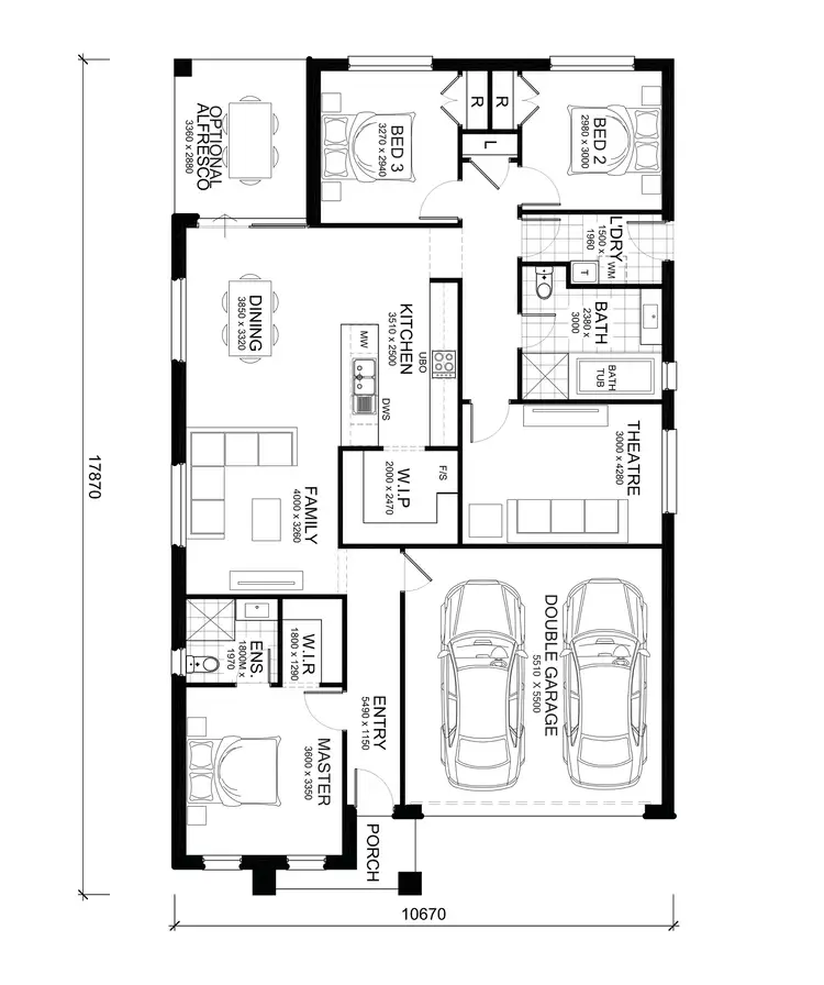 Floorplan of Homely house listing, Address available on request
