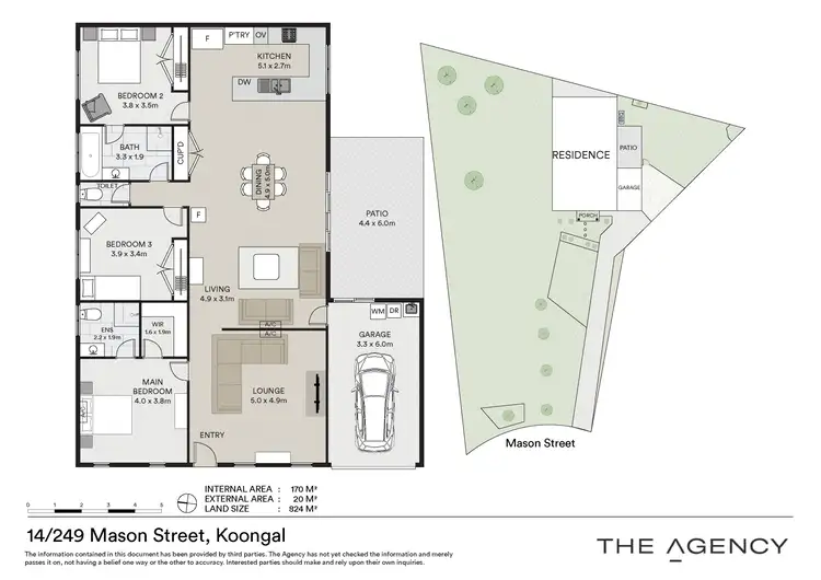 Floorplan of Homely house listing, 14/249 Mason Street, Koongal QLD 4701
