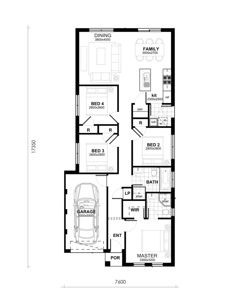 Floorplan of Homely house listing, Address available on request