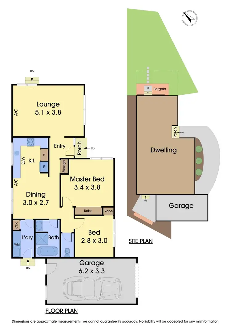 Floorplan of Homely unit listing, 3/16 Sieben Close, Mill Park VIC 3082