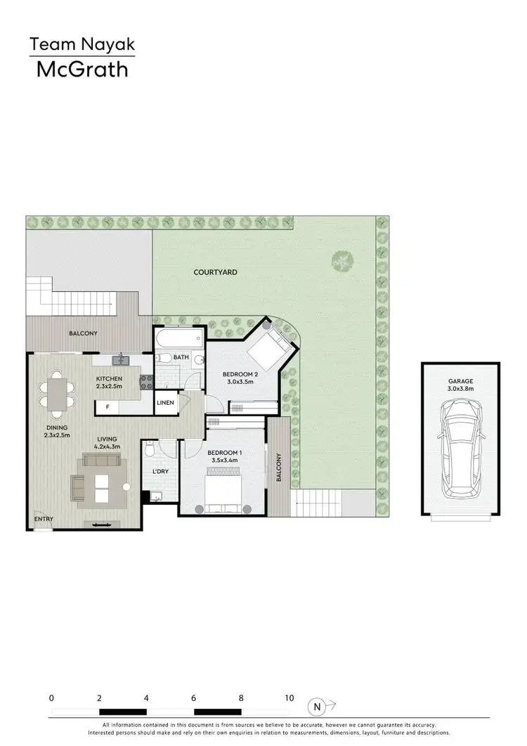 Floorplan of Homely unit listing, 8/2-6 Mowle Street, Westmead NSW 2145