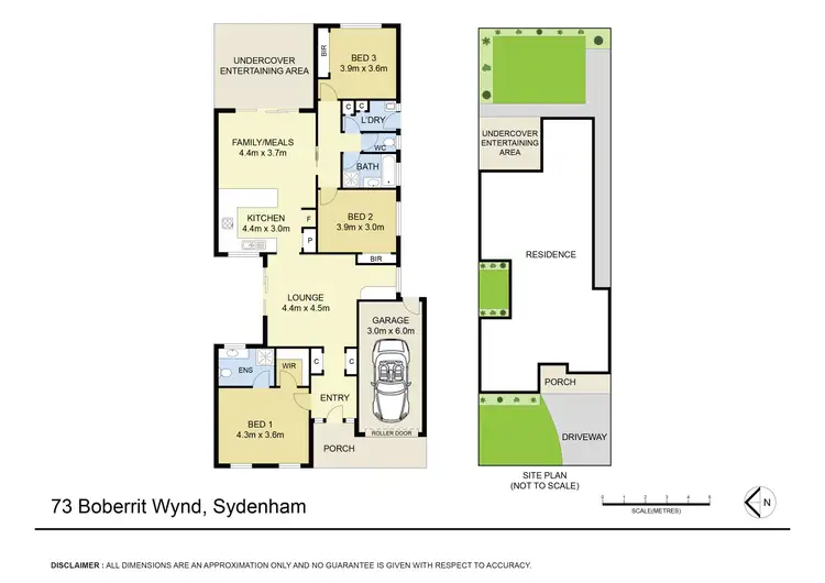 Floorplan of Homely house listing, 73 Boberrit Wynd, Sydenham VIC 3037