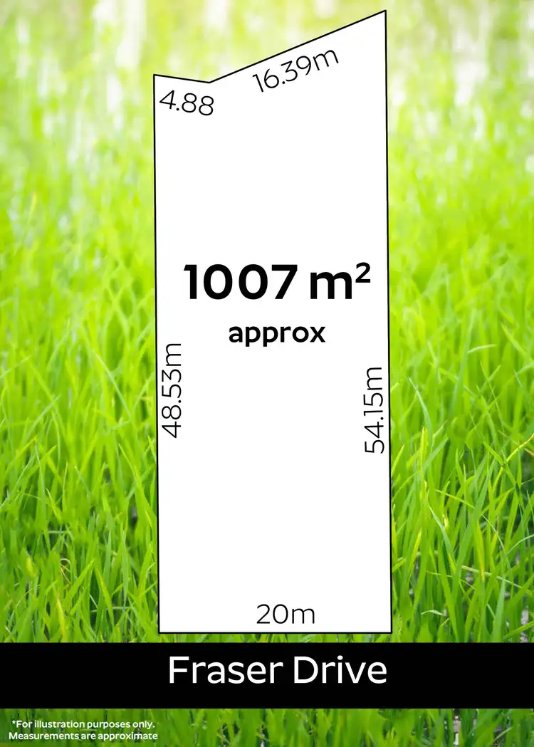 Floorplan of Homely land listing, 26 Fraser Drive, Hindmarsh Island SA 5214