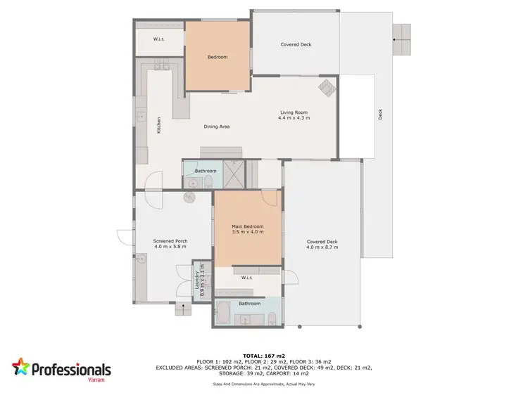 Floorplan of Homely house listing, 111 Yarram-Port Albert Road, Langsborough VIC 3971
