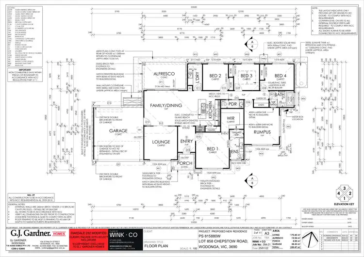 Floorplan of Homely house listing, 13 Chepstow Road, Wodonga VIC 3690