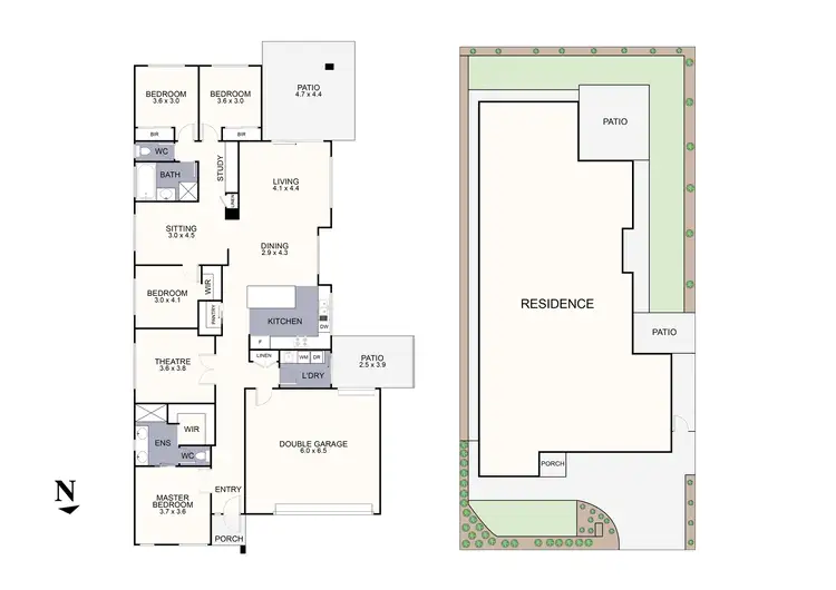 Floorplan of Homely house listing, 46 Earlswood Place, Lilydale VIC 3140