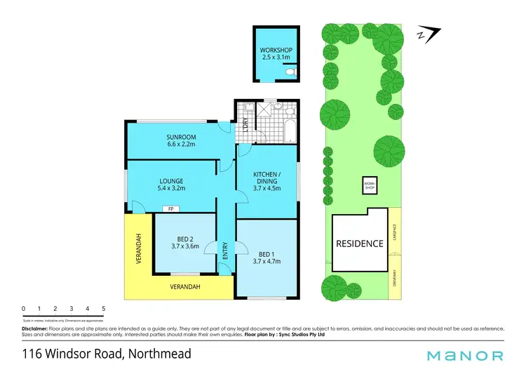 Floorplan of Homely house listing, 116 Windsor Road, Northmead NSW 2152