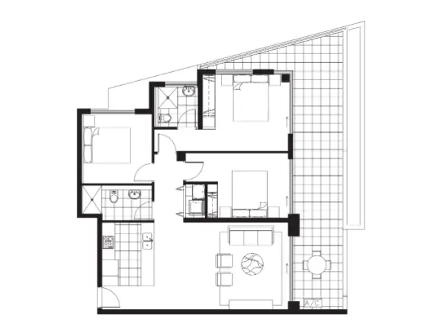 Floorplan of Homely apartment listing, Address available on request