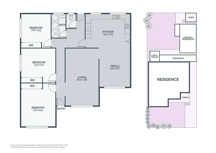 Floorplan of Homely house listing, 13 Melaleuca Drive, Thomastown VIC 3074