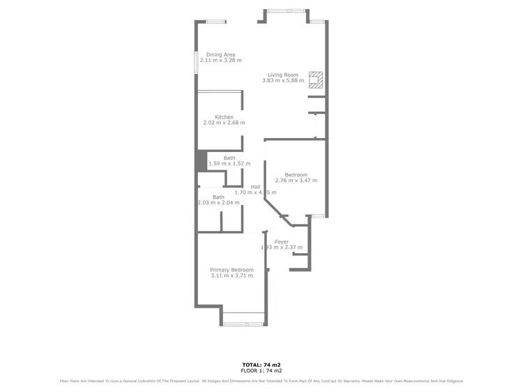 Floorplan of Homely apartment listing, 7 Snowgums, Dinner Plain VIC 3898
