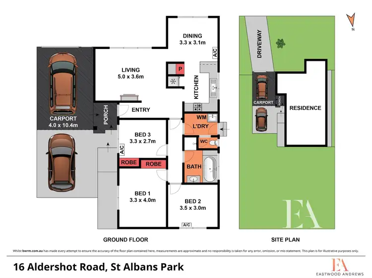 Floorplan of Homely house listing, 16 Aldershot Road, St Albans Park VIC 3219