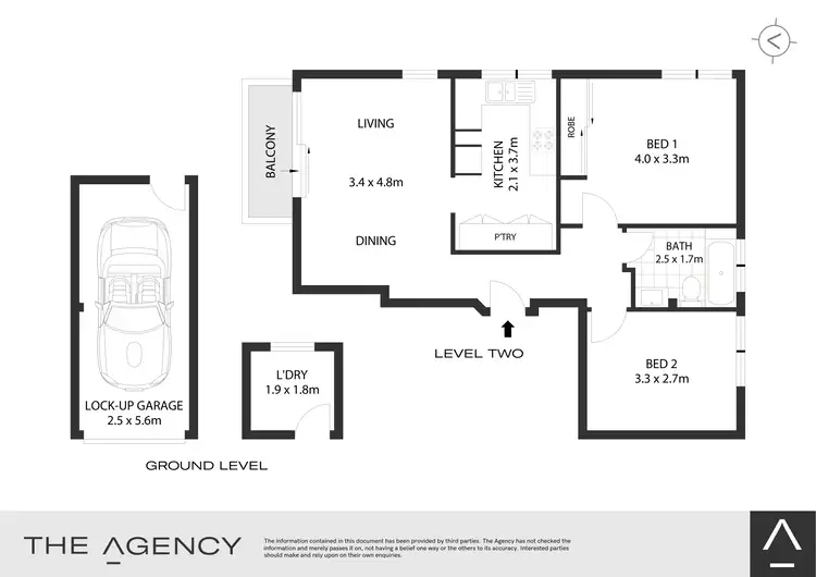 Floorplan of Homely apartment listing, 3/9 Prospect Road, Summer Hill NSW 2130