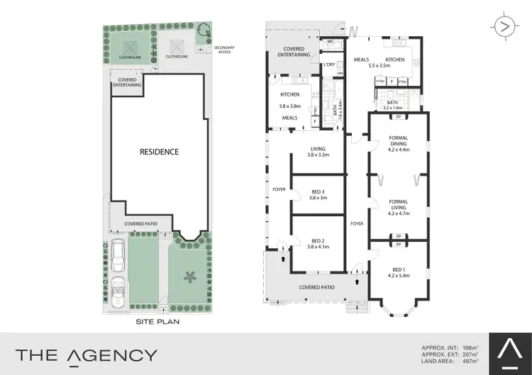 Floorplan of Homely house listing, 119 Livingstone Road, Marrickville NSW 2204