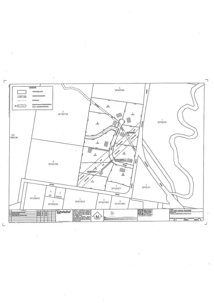 Floorplan of Homely land listing, 13 Chant Place, Tinonee NSW 2430