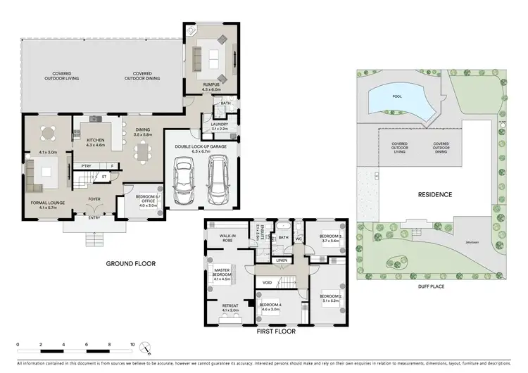 Floorplan of Homely house listing, 13 Duff Place, Castle Hill NSW 2154