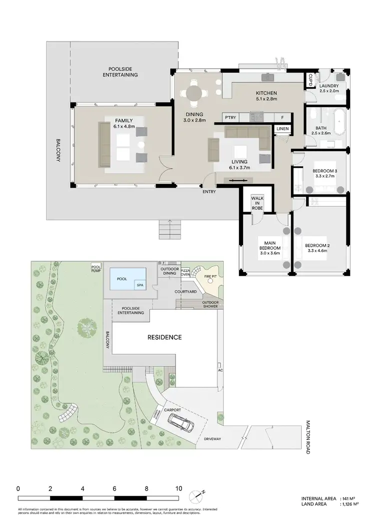 Floorplan of Homely house listing, 92A Malton Road, Beecroft NSW 2119
