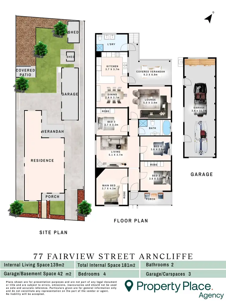 Floorplan of Homely house listing, 77 Fairview Street, Arncliffe NSW 2205
