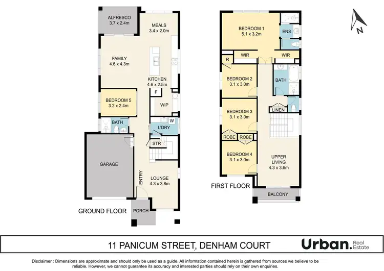 Floorplan of Homely house listing, 11 Panicum Street, Denham Court NSW 2565