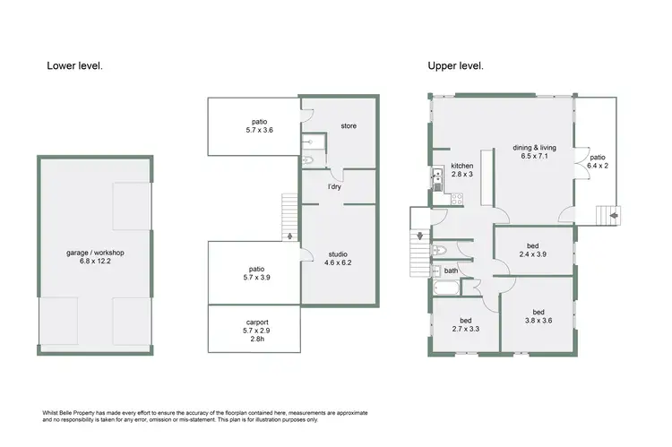 Floorplan of Homely house listing, 16 Vallely Street, Freshwater QLD 4870