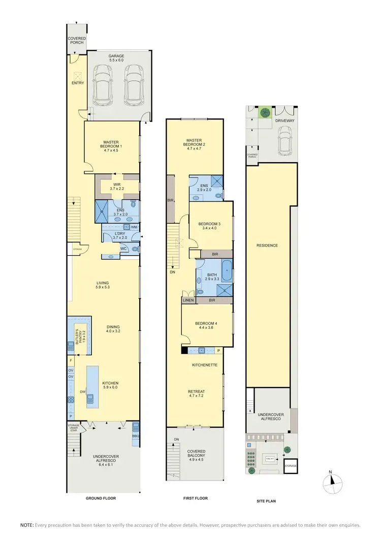 Floorplan of Homely house listing, 5 Arthur Street, Aberfeldie VIC 3040