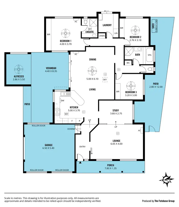 Floorplan of Homely house listing, 12 Alfonso Drive, Hallett Cove SA 5158