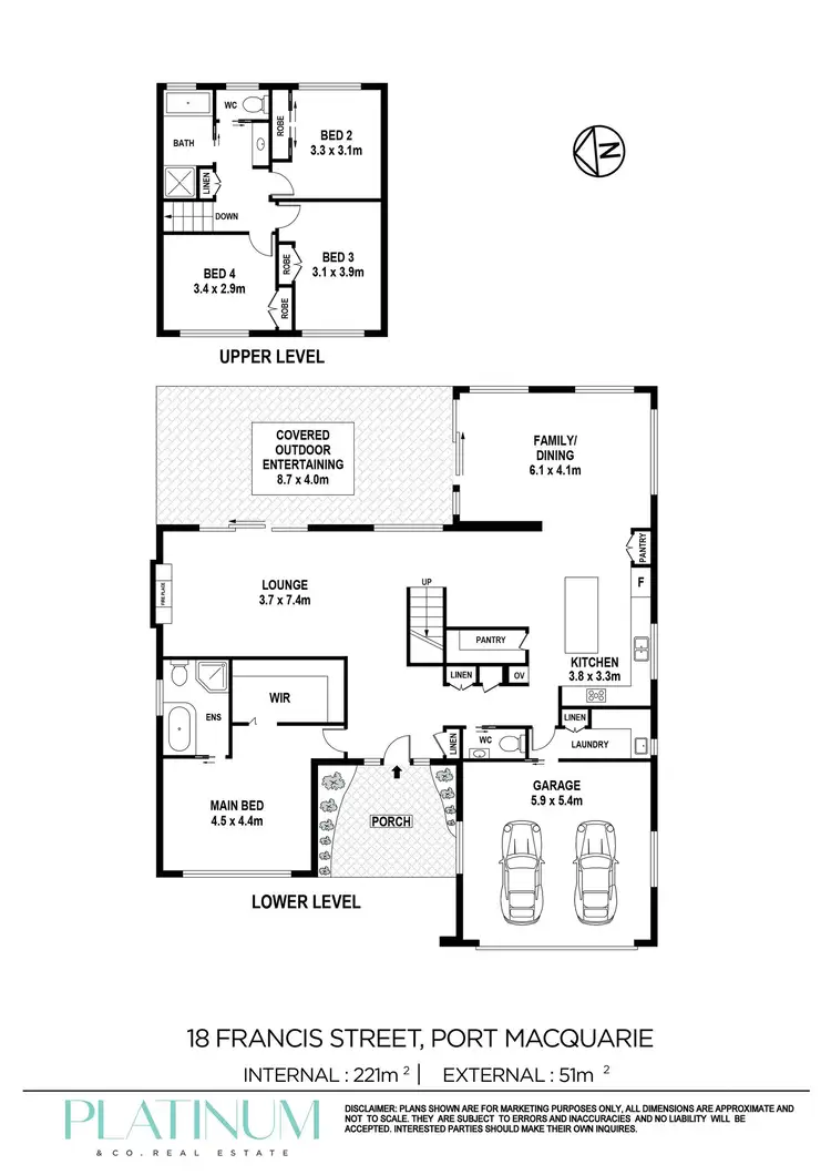 Floorplan of Homely house listing, 18 Francis Street, Port Macquarie NSW 2444