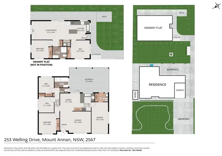 Floorplan of Homely house listing, 253 Welling Drive, Mount Annan NSW 2567
