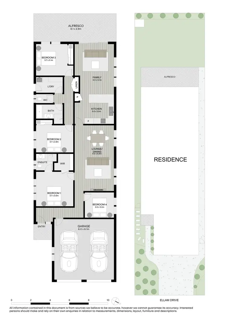 Floorplan of Homely house listing, 104 Ellam Drive, Seven Hills NSW 2147