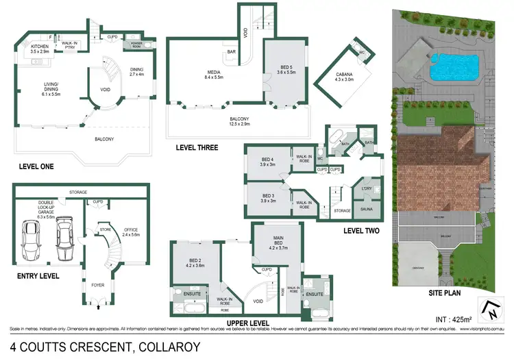 Floorplan of Homely house listing, 4 Coutts Crescent, Collaroy NSW 2097