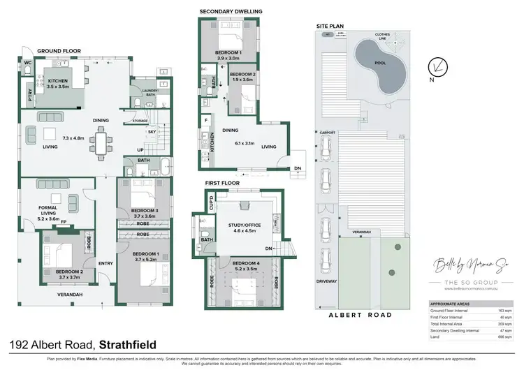 Floorplan of Homely house listing, 192 Albert Road, Strathfield NSW 2135