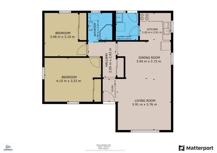 Floorplan of Homely house listing, 9 Hickory Street, Leeton NSW 2705