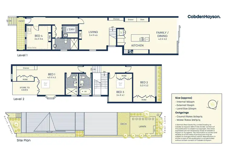 Floorplan of Homely house listing, 20 North Street, Balmain NSW 2041