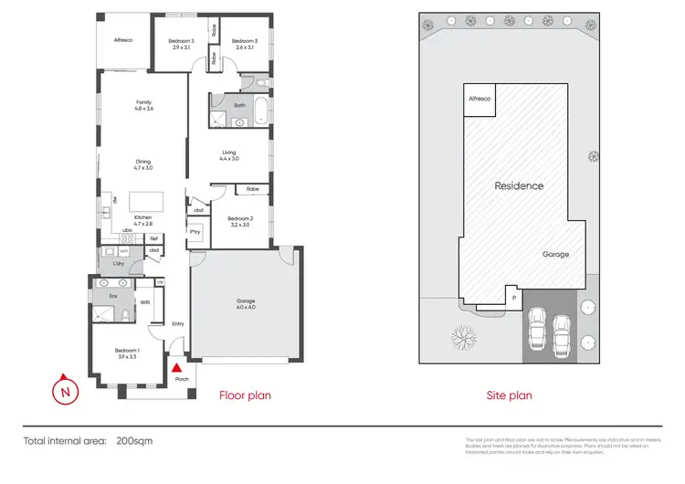 Floorplan of Homely house listing, 20 Newton Avenue, Warragul VIC 3820