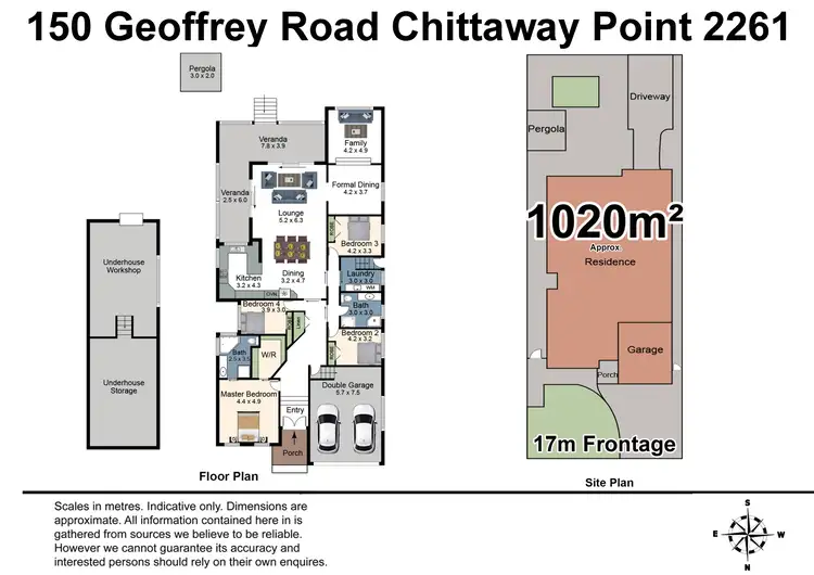 Floorplan of Homely house listing, 150 Geoffrey Road, Chittaway Point NSW 2261