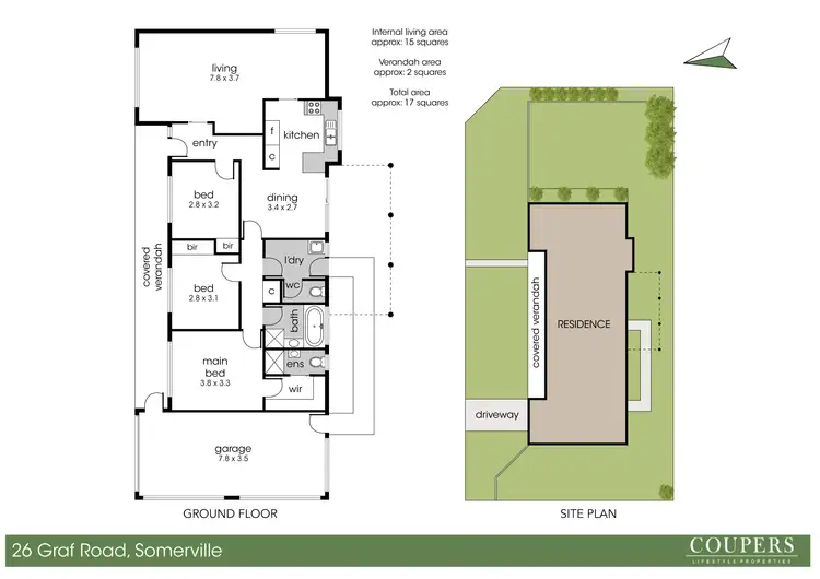 Floorplan of Homely house listing, 26 Graf Road, Somerville VIC 3912