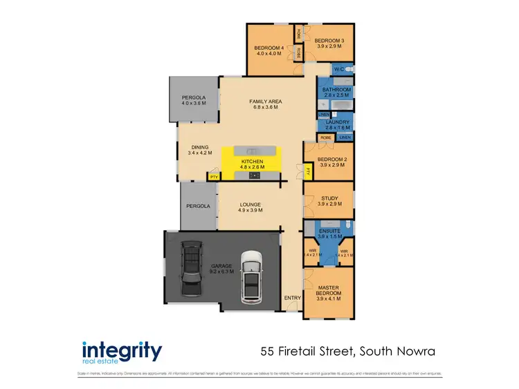 Floorplan of Homely house listing, 55 Firetail Street, South Nowra NSW 2541