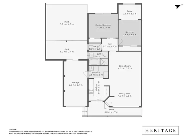 Floorplan of Homely unit listing, 5/1 Dan Close, Gorokan NSW 2263
