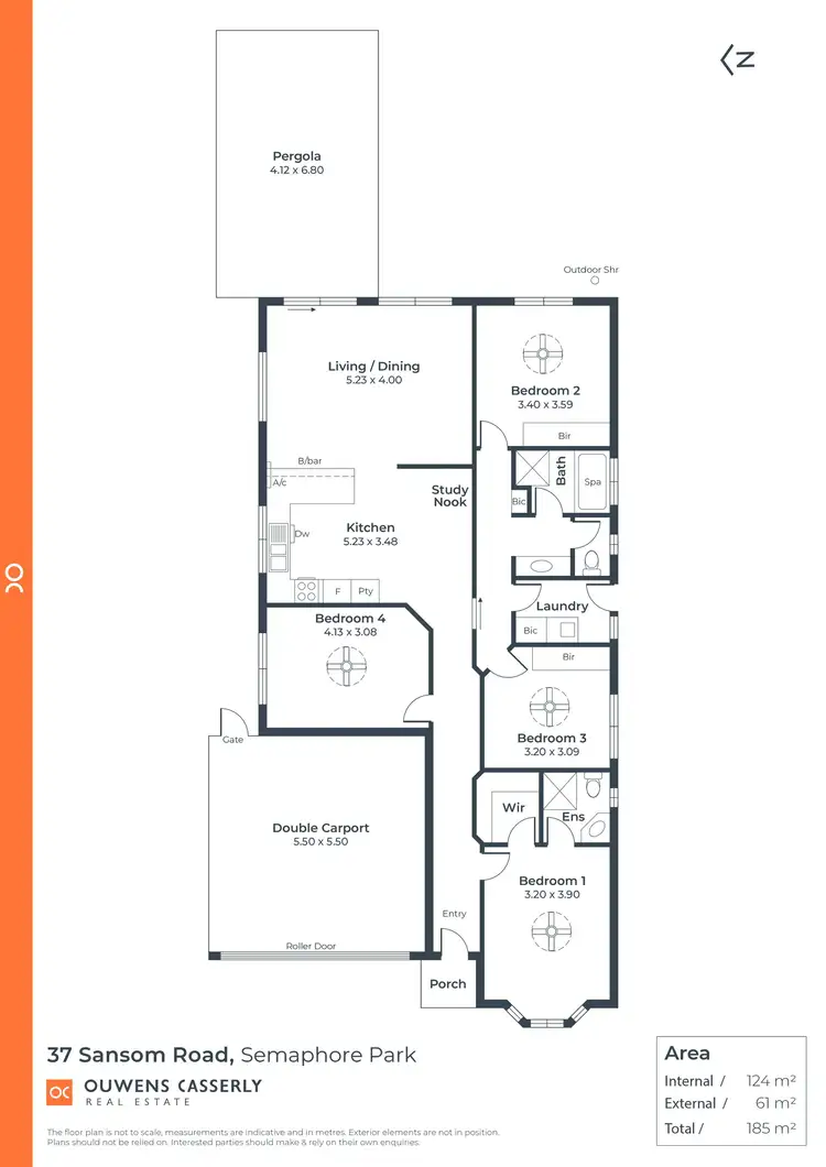 Floorplan of Homely house listing, 37 Sansom Road, Semaphore Park SA 5019