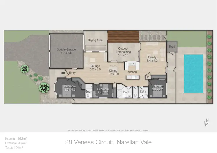 Floorplan of Homely house listing, 28 Veness Circuit, Narellan Vale NSW 2567