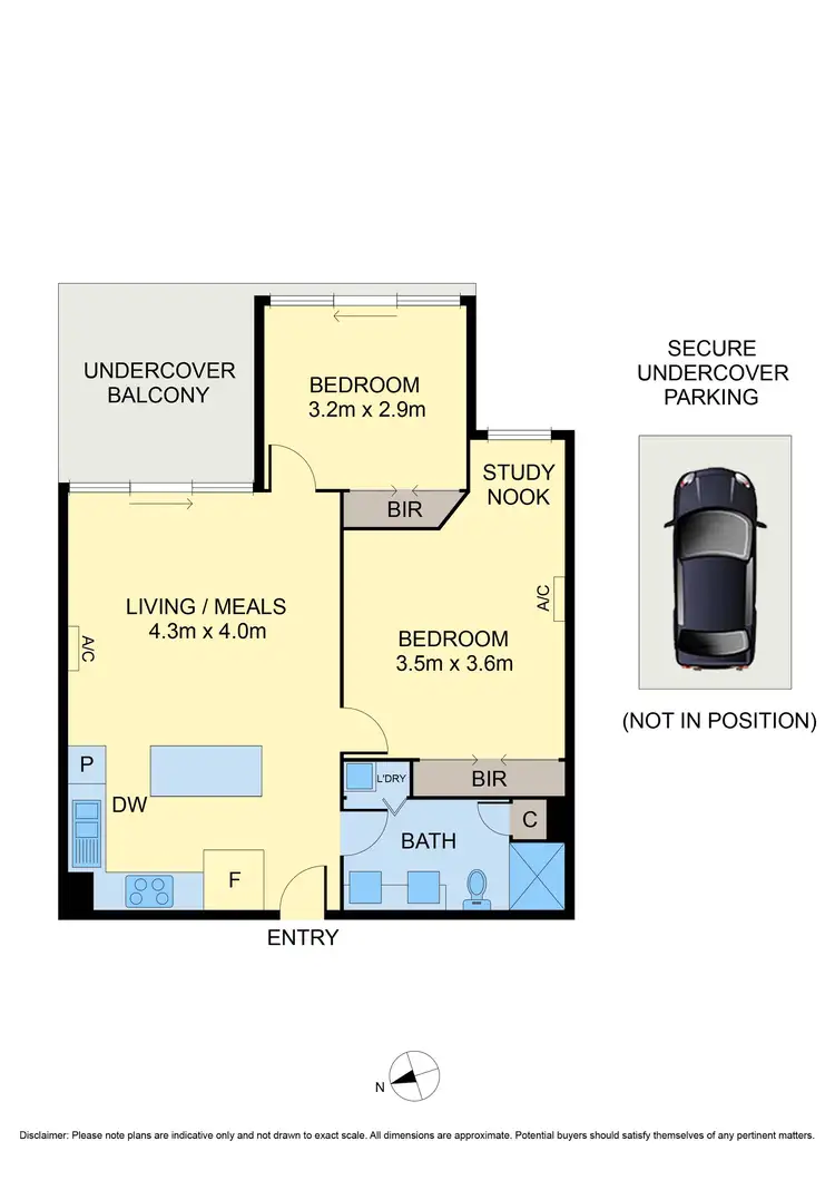 Floorplan of Homely apartment listing, 705/35 Plenty Road, Preston VIC 3072