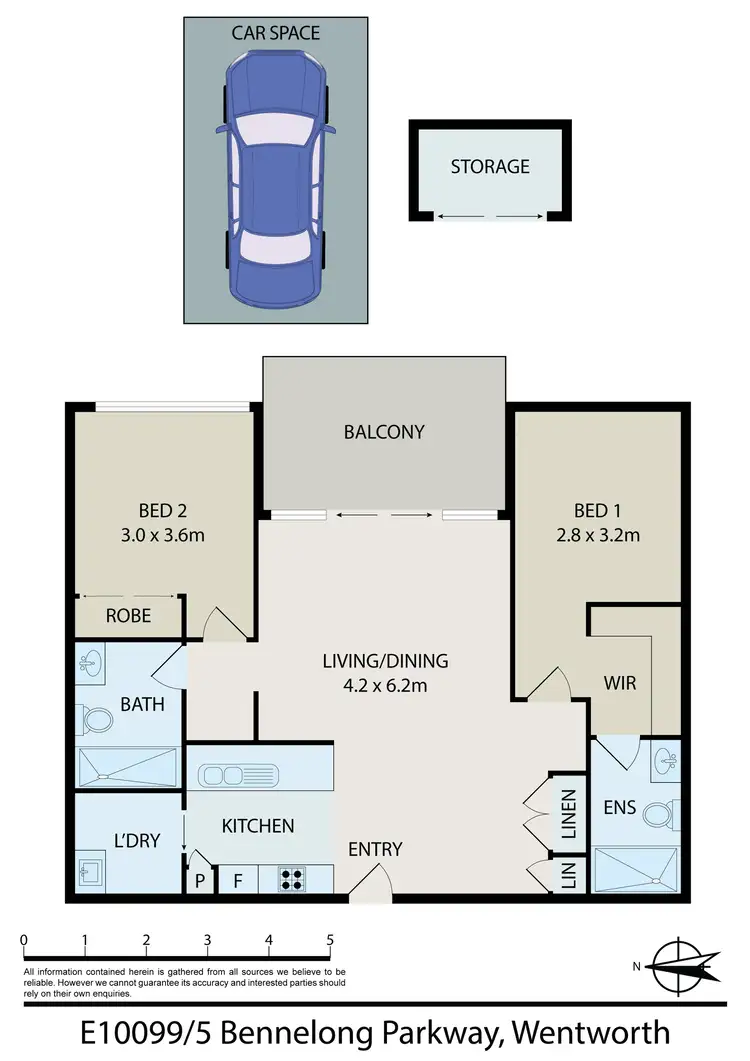 Floorplan of Homely apartment listing, E10099/5 Bennelong Parkway, Wentworth Point NSW 2127