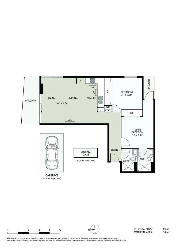 Floorplan of Homely apartment listing, 509/15 Irving Avenue, Box Hill VIC 3128