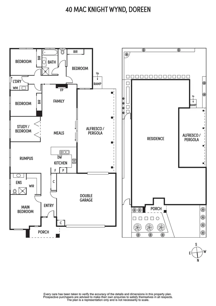 Floorplan of Homely house listing, 40 Mac Knight Wynd, Doreen VIC 3754
