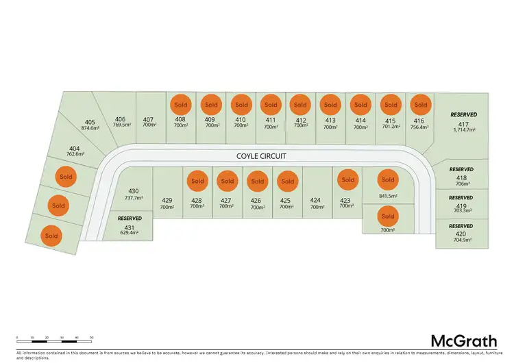 Floorplan of Homely land listing, 14 Coyle Circuit, Oakdale NSW 2570