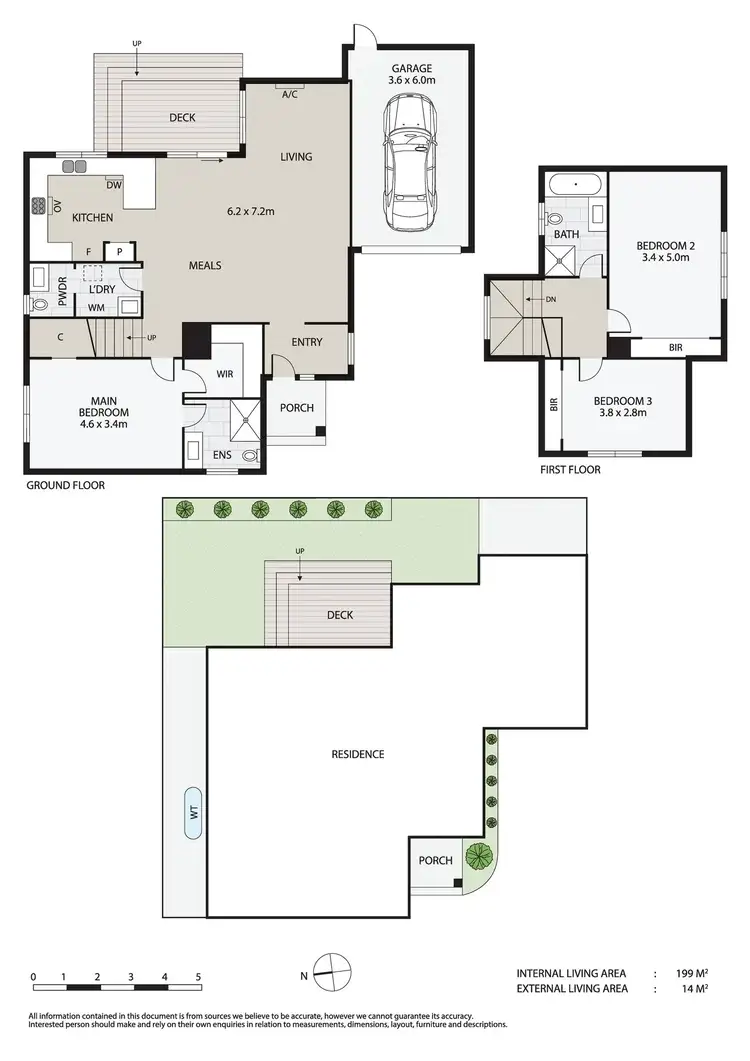 Floorplan of Homely townhouse listing, 2/24 Elder Street, Clarinda VIC 3169