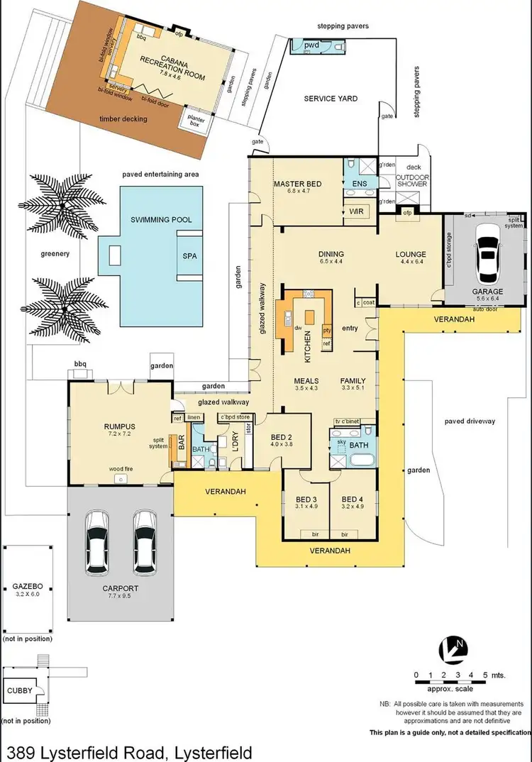 Floorplan of Homely house listing, 389 Lysterfield Road, Lysterfield VIC 3156