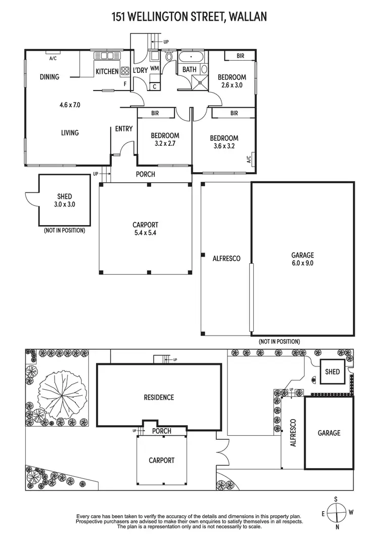 Floorplan of Homely house listing, 151 Wellington Street, Wallan VIC 3756