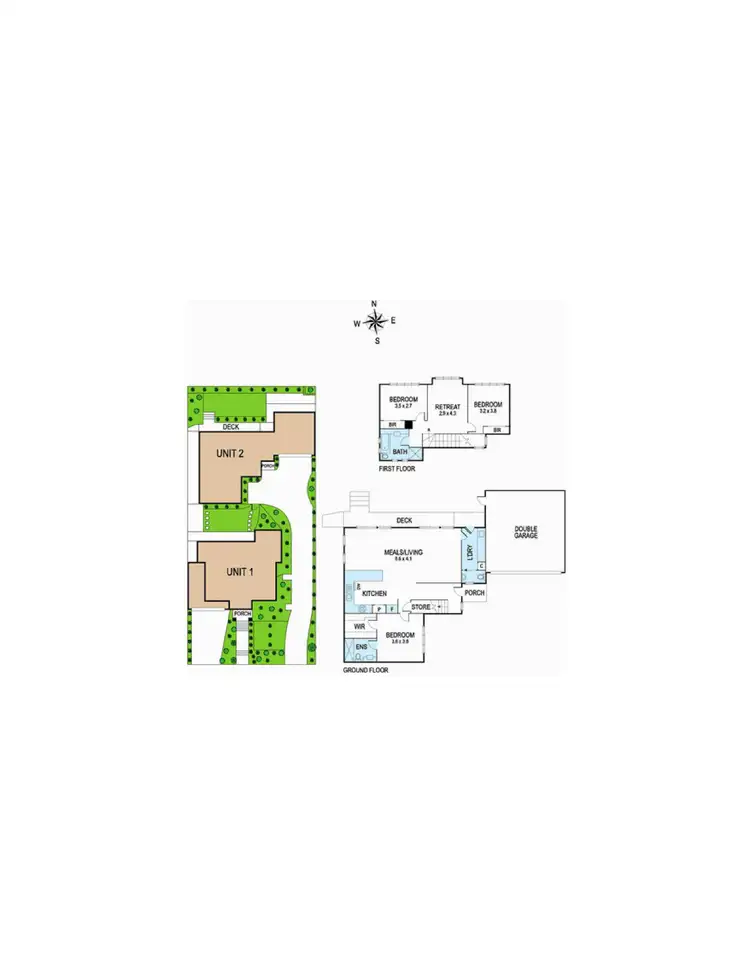 Floorplan of Homely house listing, 8A Cherrytree Court, Doncaster East VIC 3109