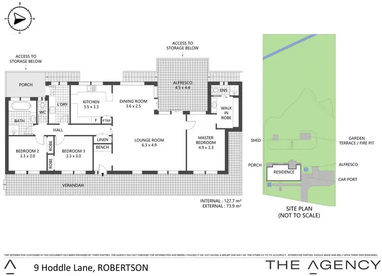 Floorplan of Homely house listing, 9 Hoddle Lane, Robertson NSW 2577