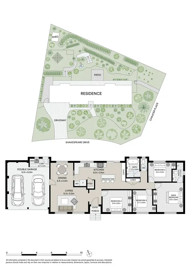Floorplan of Homely house listing, 2 Chaucer Place, Winmalee NSW 2777